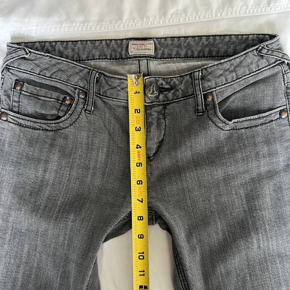 Free People Gray Skinny Jeans Modern Style - Picture 4 of 10